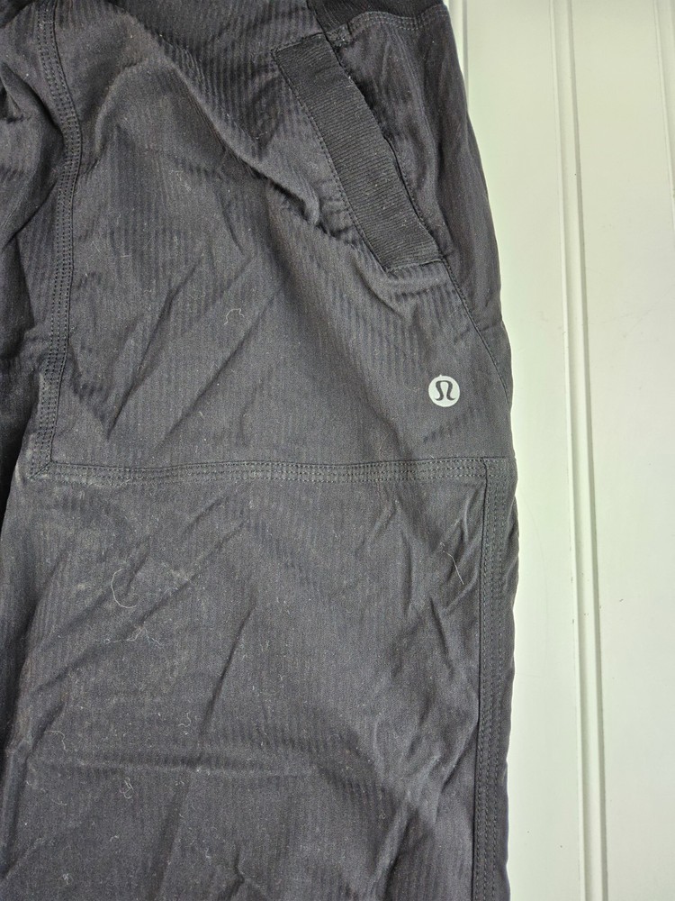 Lululemon Striped Athletic Drawstring Pants