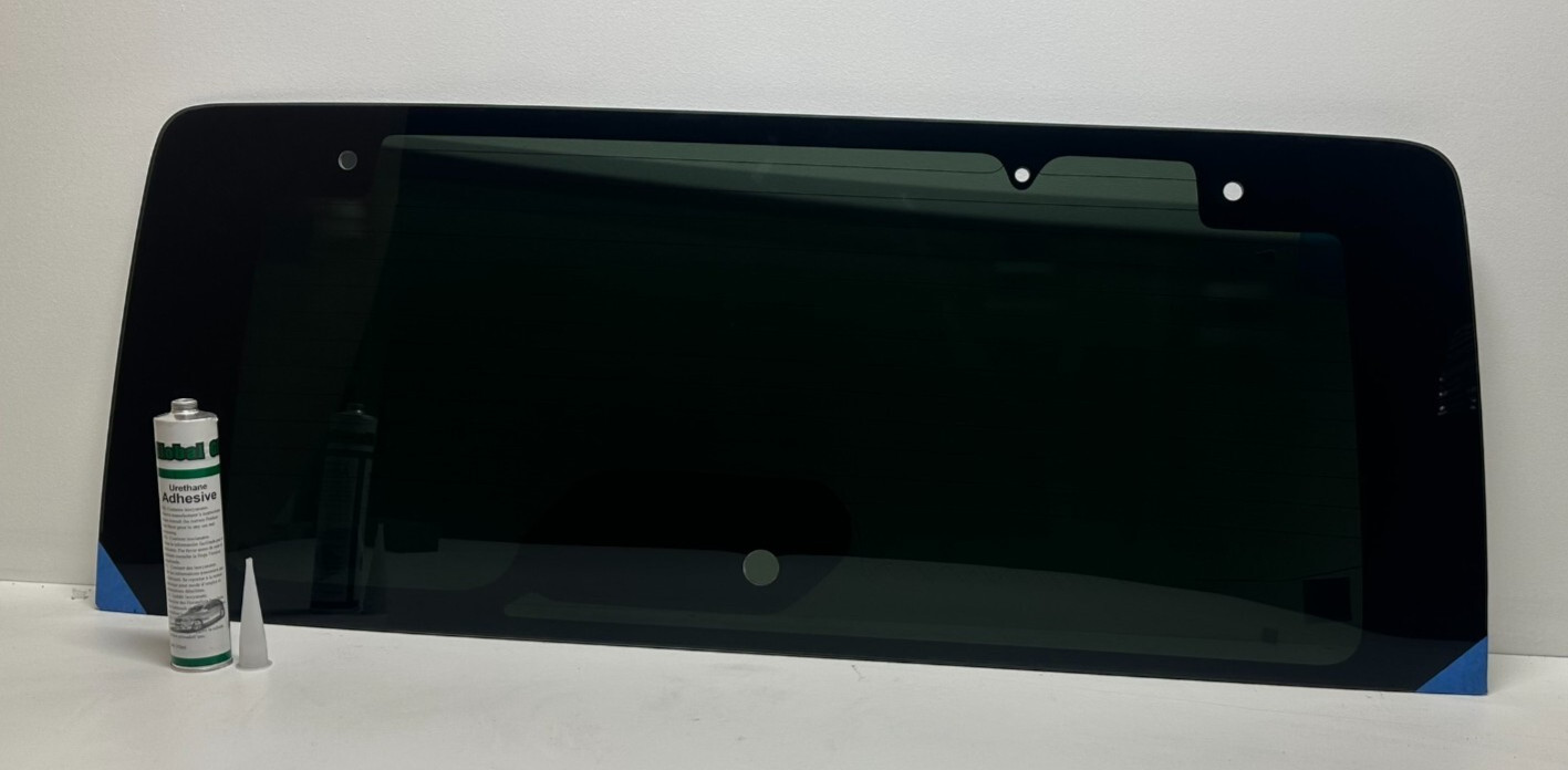 Fit: 2019-2025 Jeep Wrangler Rear Glass Window Heated /No Bottom Molding