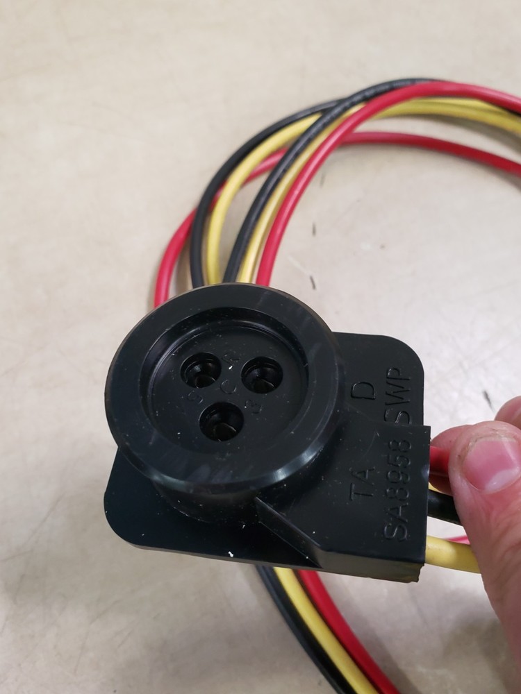 Copeland Compressor Molded Plug 529-0243-03