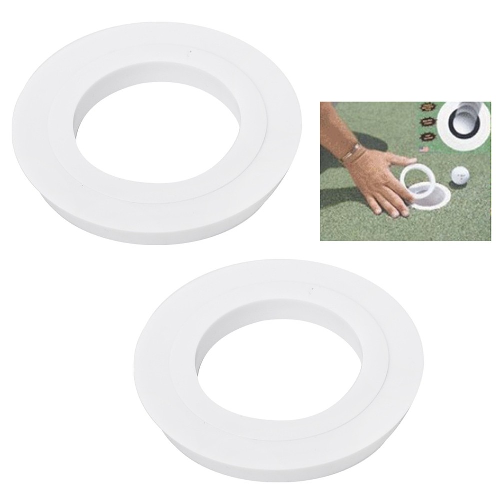 Plastic Putting Green Hole Cup Practical Improve Hole Visibility