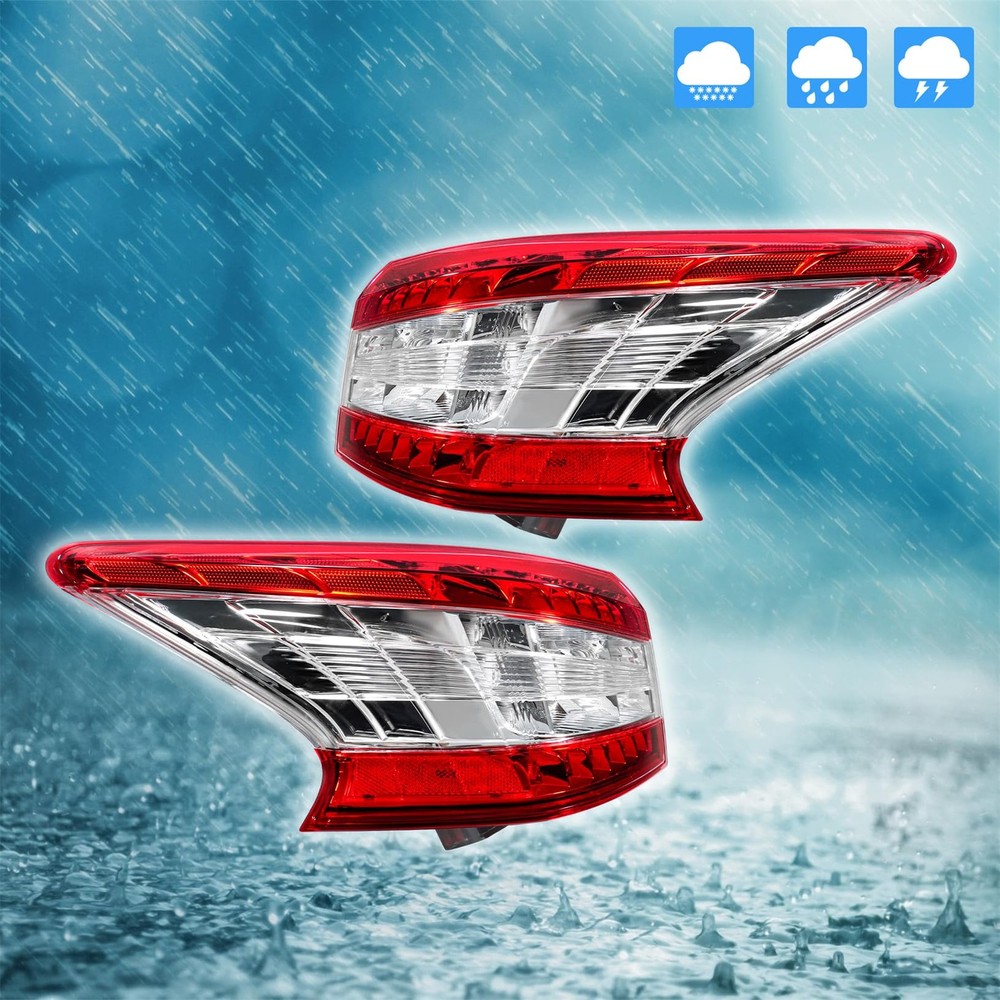 Outer Taillight Pair for Sentra 2013-2015 26555-3SG0A