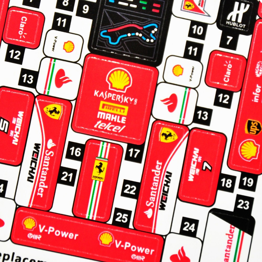 Replacement sticker for set 75879 Precut sticker