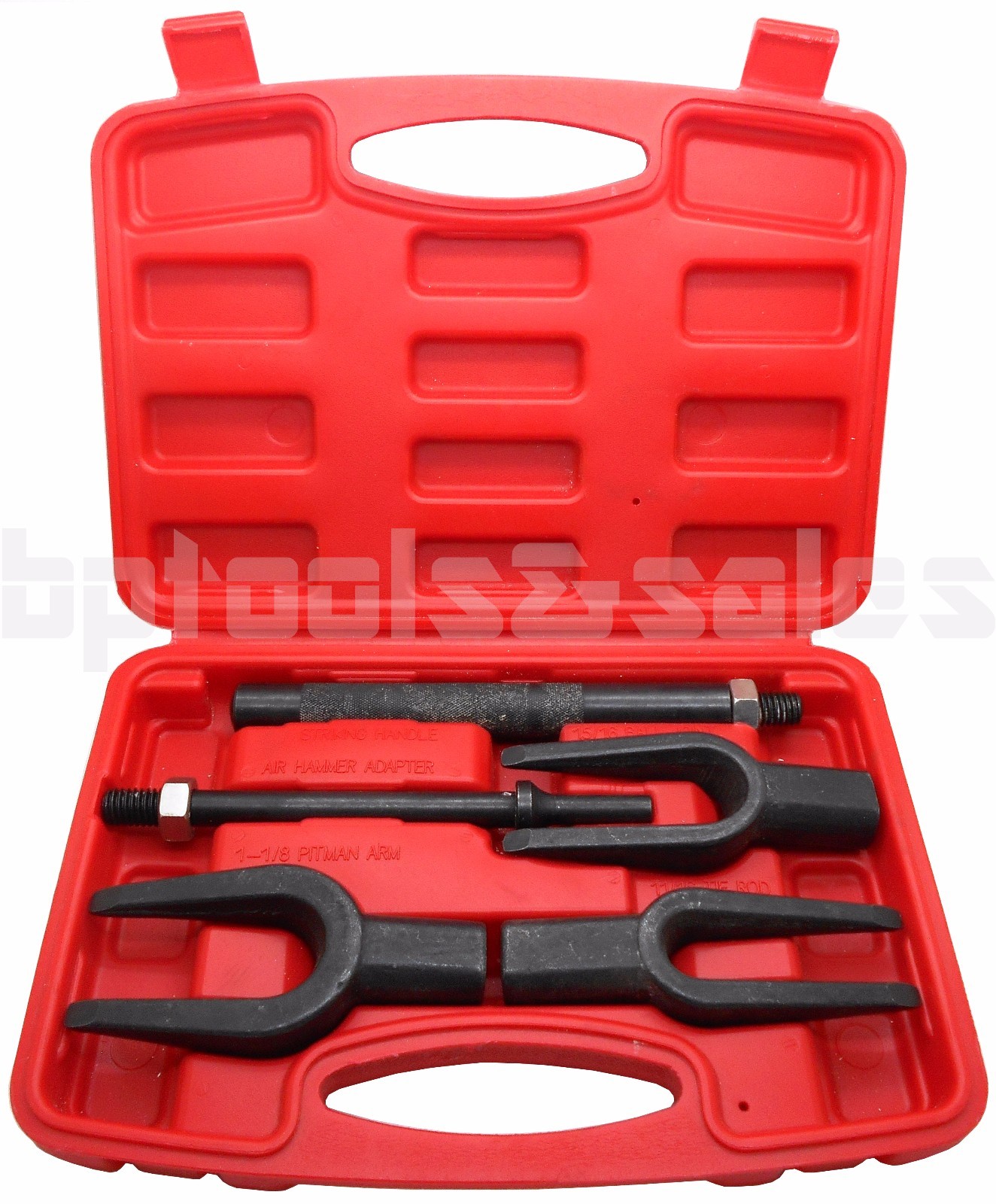 5Pcs Tie Rod Ball Joint Pitman Arm Tool Kit Joint Remover Separator Pickle Fork