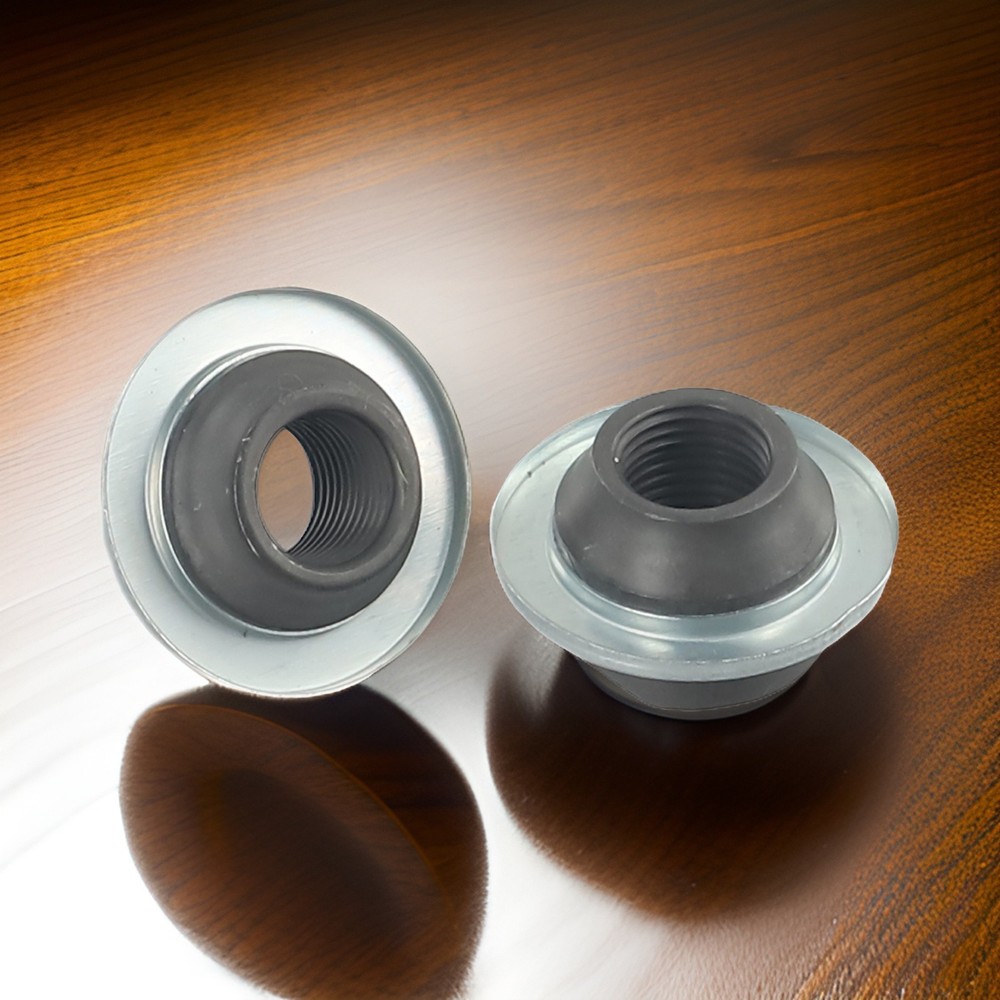 Bicycle Cone Nuts for Solid Rear Axles 3/8 x 26 tpi Thread Steel Construction