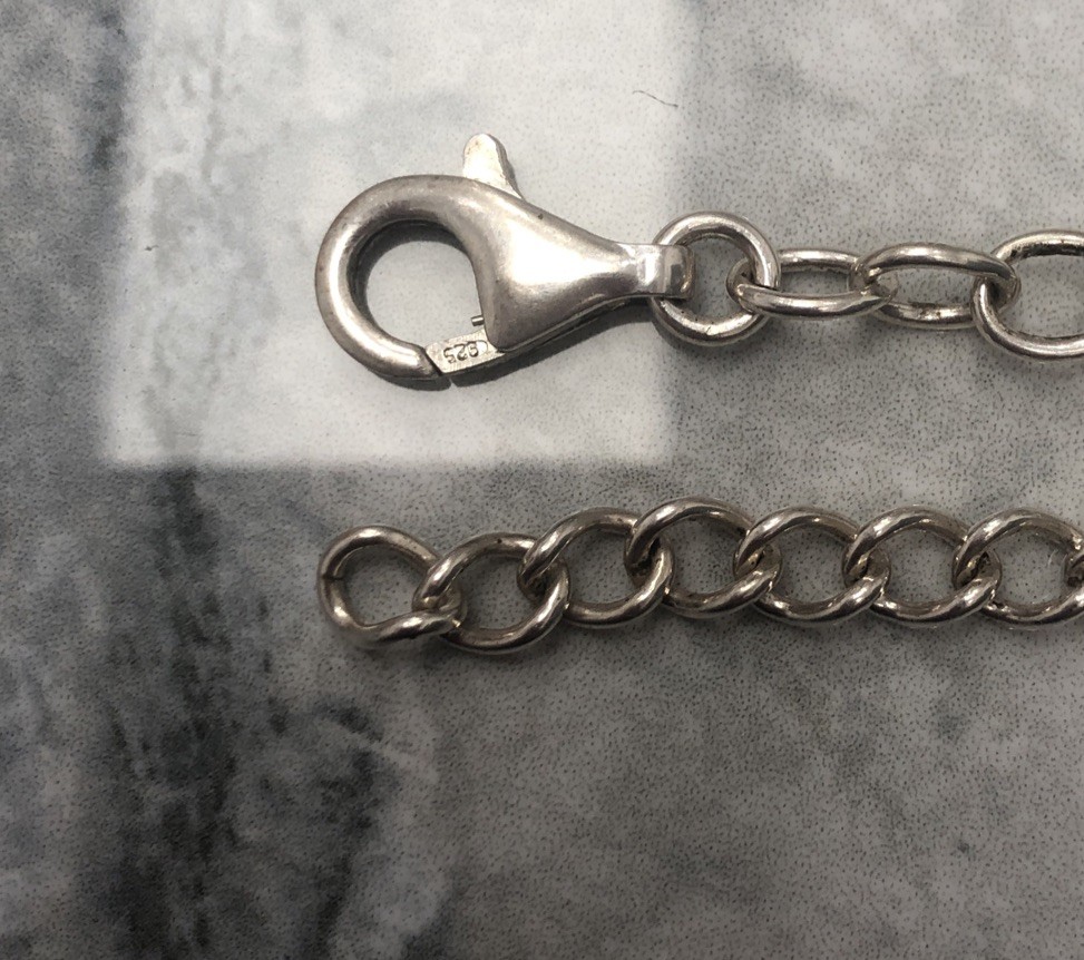 Elegant 925 Sterling Silver Necklace