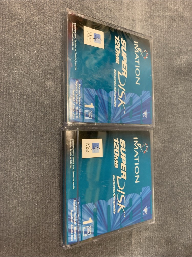 Imation SD-USB-M2 External SuperDisk (LS-120) Mac Portable USB Floppy Disk Drive