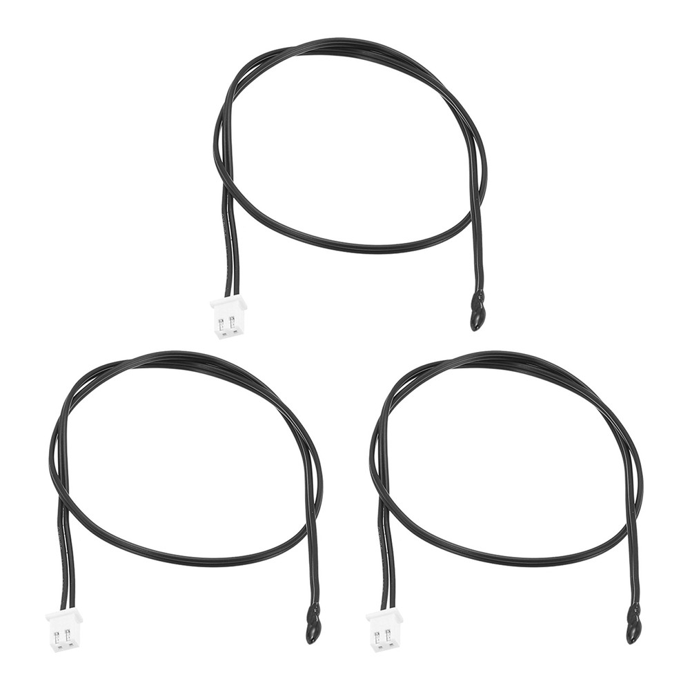 3 Pcs 20K NTC Thermal Sensor Probe,Epoxy Temp Sensor Probe 15.7 Inch