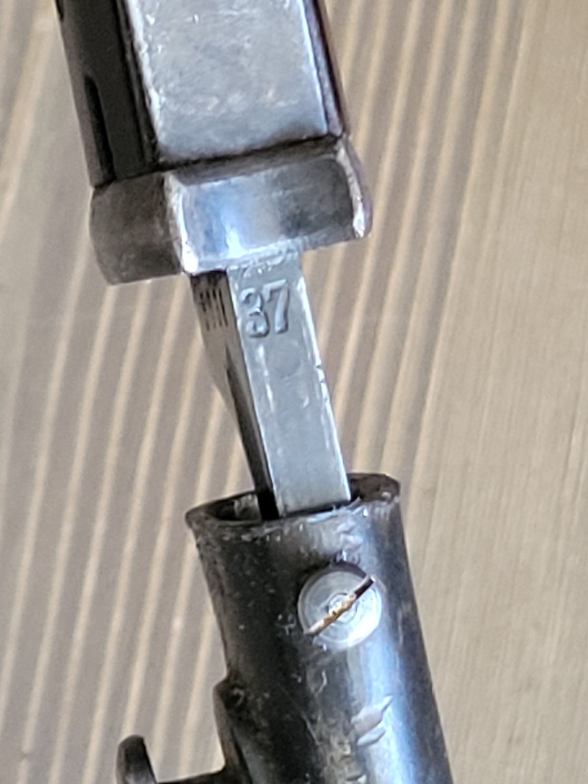 Unique German K98 Bayonet Numbers Match Maker Does Not