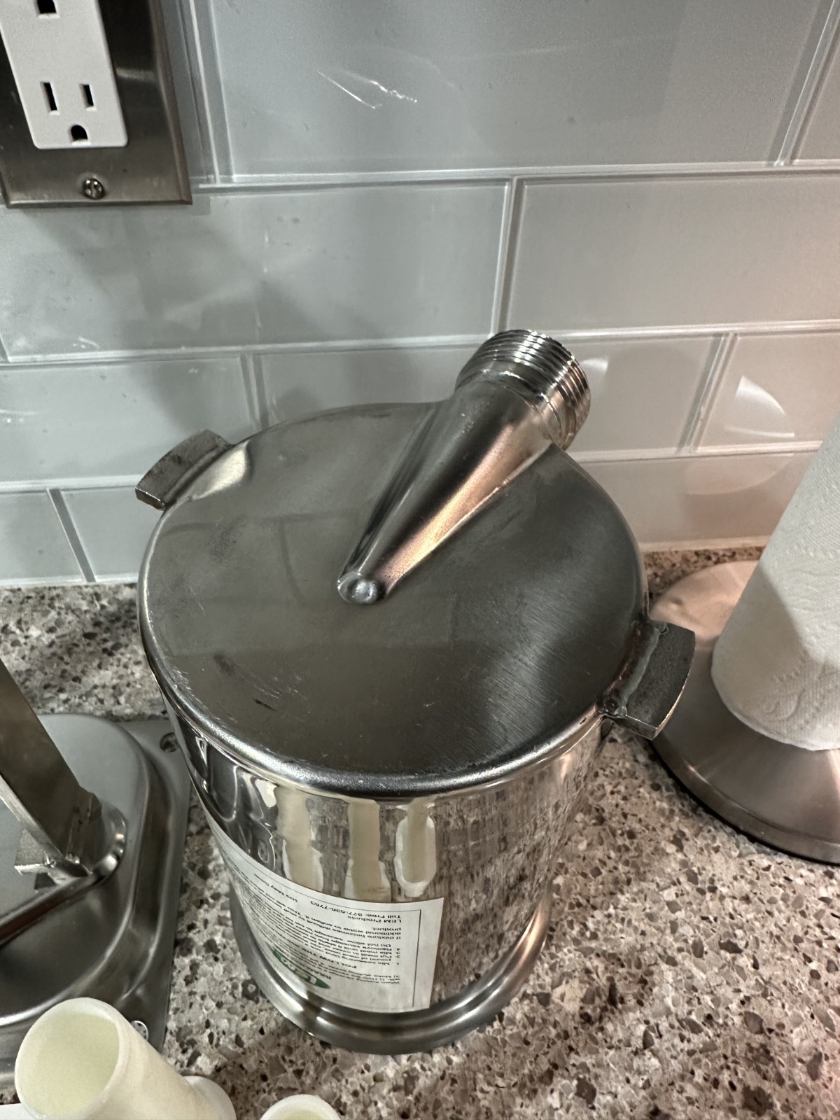 LEM Mighty Bite 5 lb. Stainless Steel Vertical Sausage Stuffer Maker