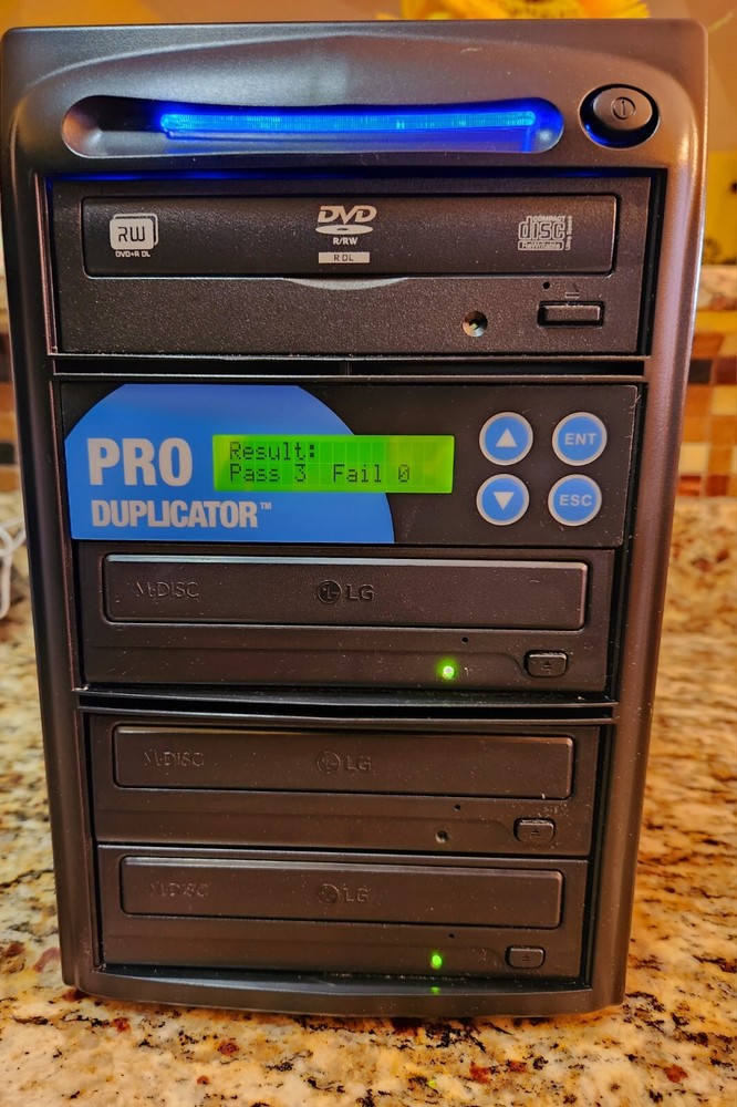 ProDuplicator 1 - 3 CD/DVD Burner Duplicator