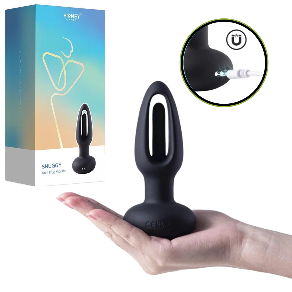 Powerful Vibrating Probe Silicone Rechargeable Remote Control Anal Butt Plug