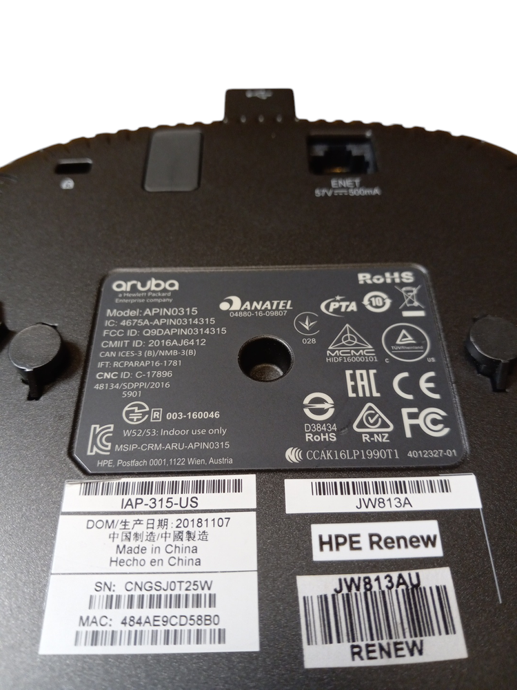 Aruba Networks APIN0315 Wireless Access Point
