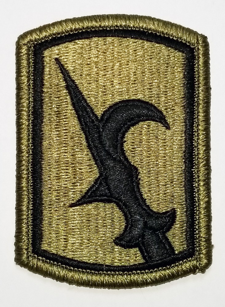 US Army 67th Manuver Enhancement Brigade OCP Hook Back Patch