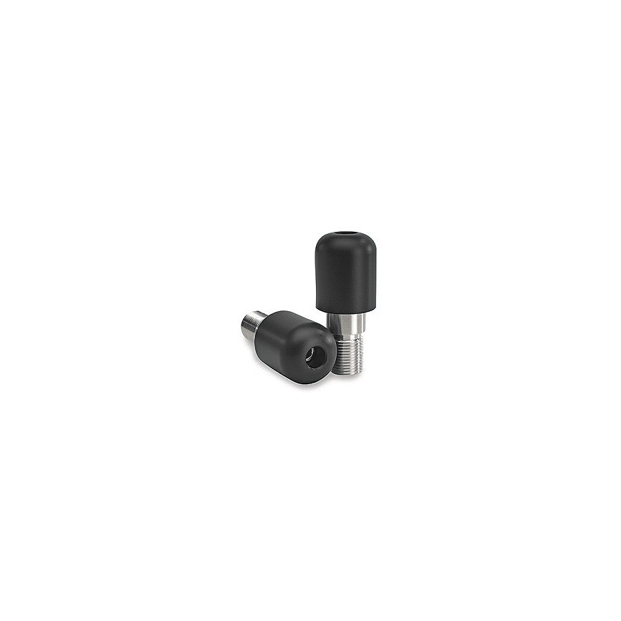 Vortex Bar End Sliders - Black BE408K