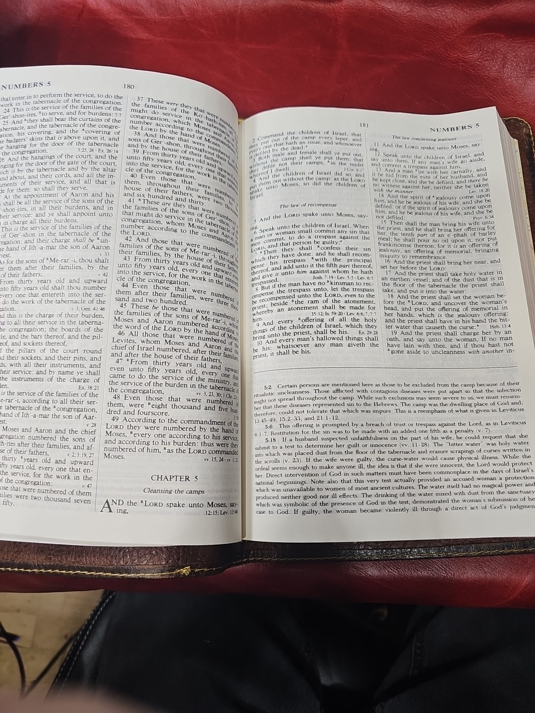 Criswell Study Bible Rebound with Liner Cowhide Nice! Stitched Parameter Nice!