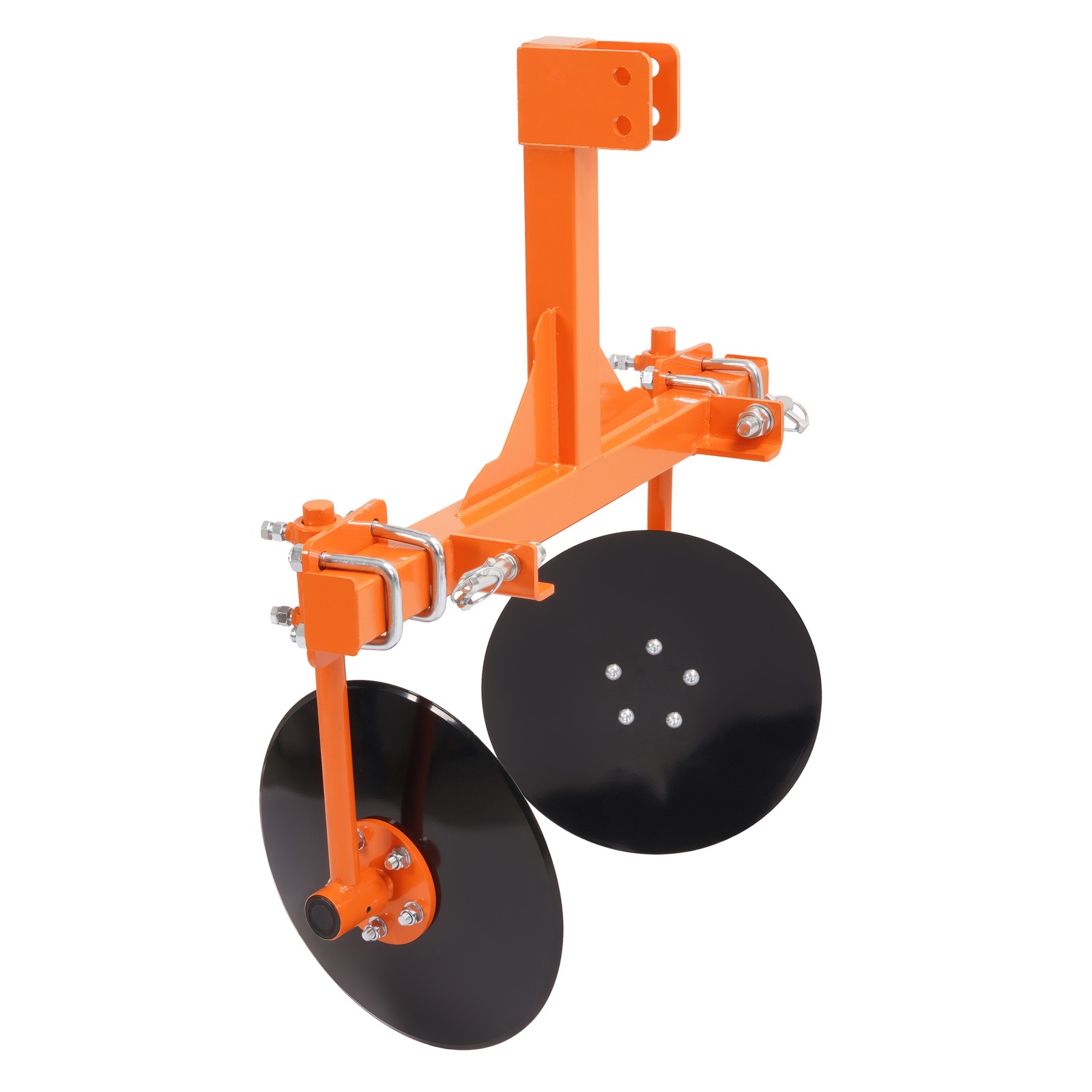 Fits Cat 1 Tractors, Steel 3 Point 48" Adjustable Disc Bedder Disc Harrow