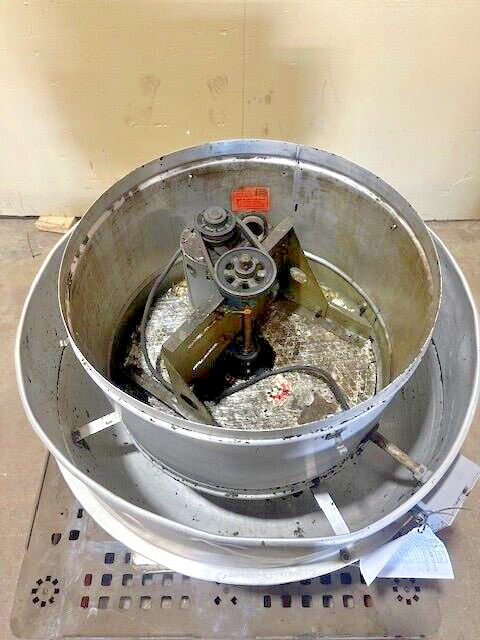 "ADM 165VCR-165V5B" H.D COMMERCIAL ROOF TOP 30"D EXHAUST FAN