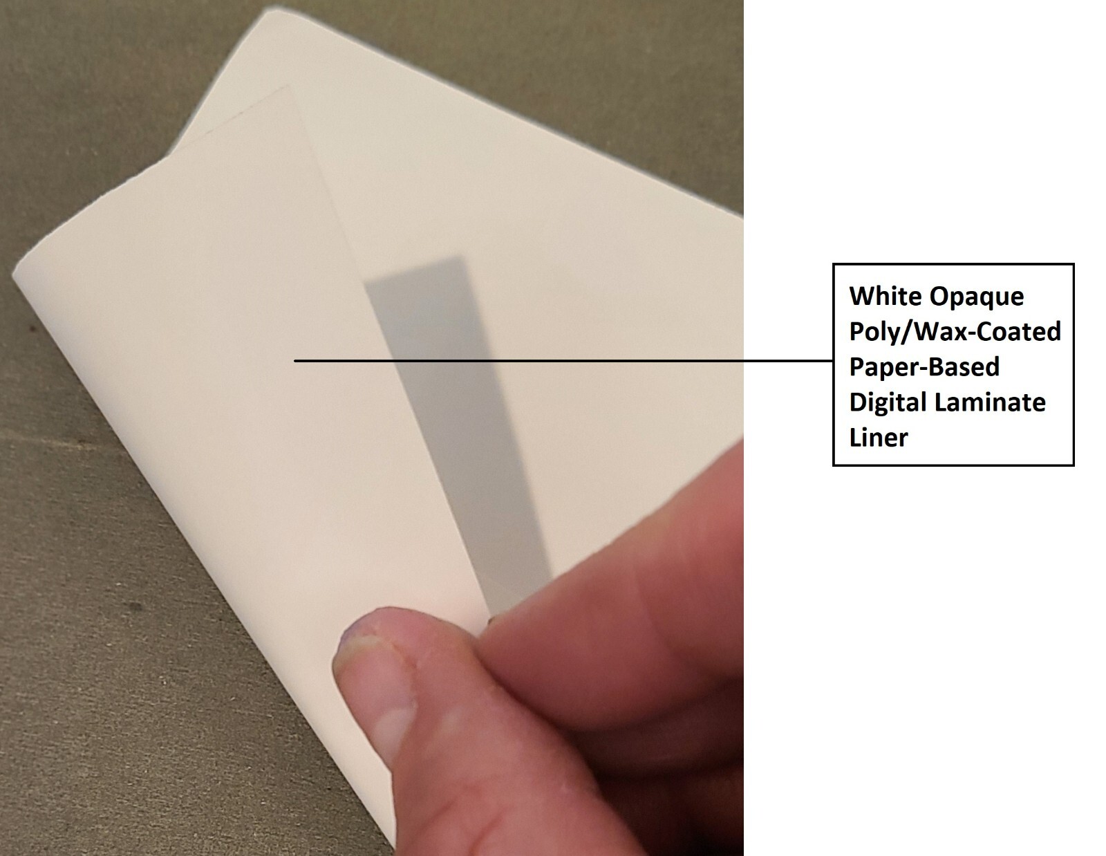 3.0 mil Matte Clear Vinyl Cold Pressure-Sensitive Laminate Self-Adhesive UV 4-YR