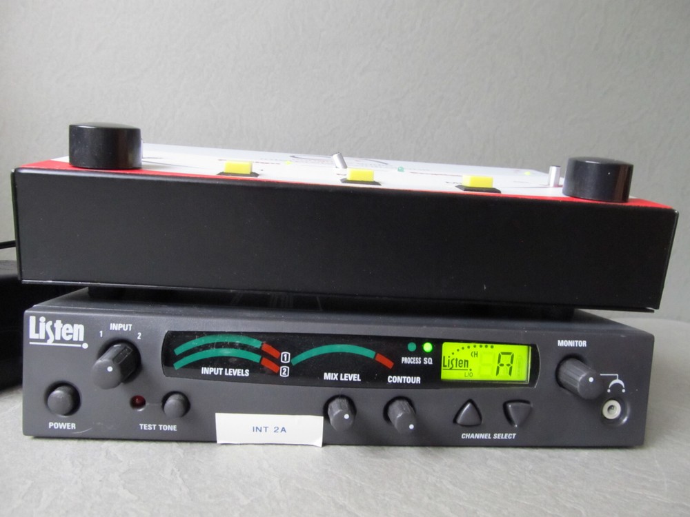 Congress Audio Interpreter Control Panel w/LT-800 Transmitter & 3x PL6 Receivers