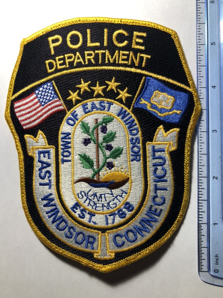 East Windsor Connecticut Police Patch
