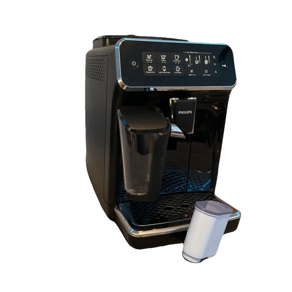 Philips 3200 Series Fully Automatic Espresso Machine w/ LatteGo Black & Filter