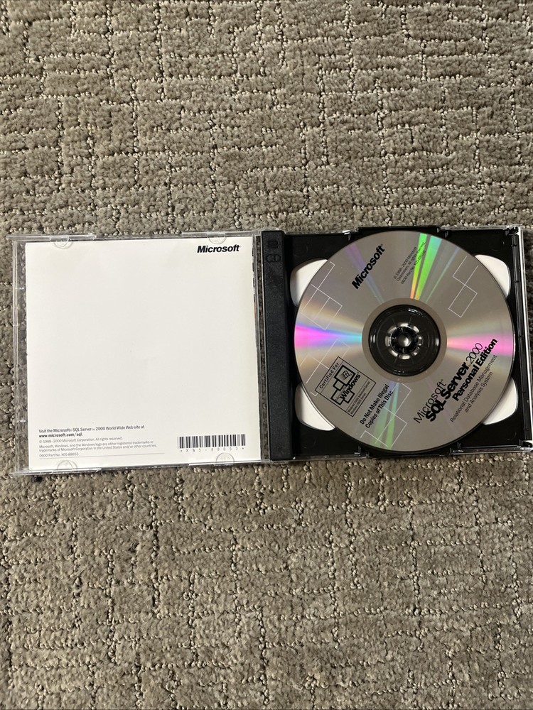 Microsoft SQL Server 2000 Standard Edition with Product Key