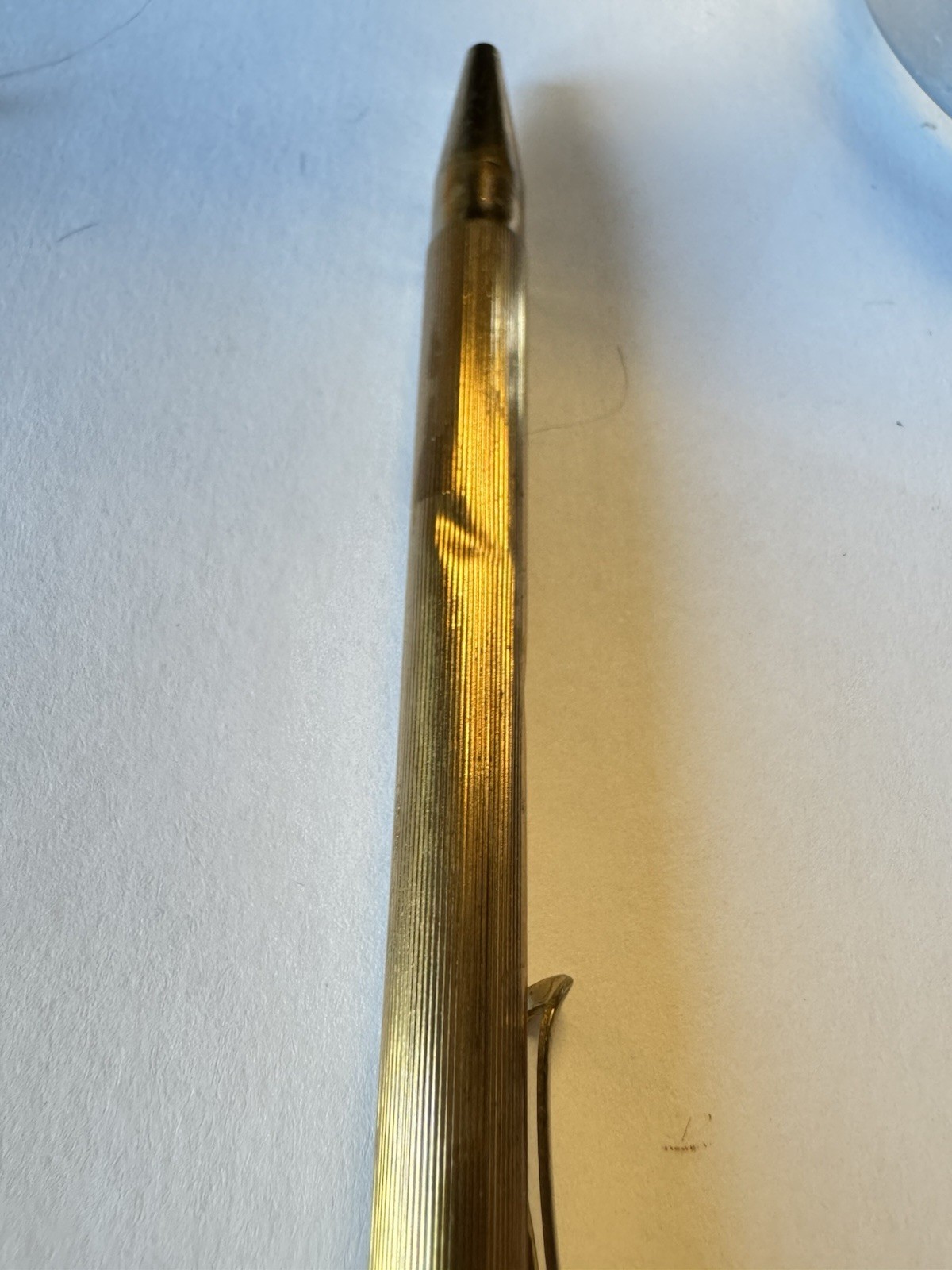 1915 Blaisdell Mechanical Pencil Co Gold Tone Plated - Rare Antique Parts Repair