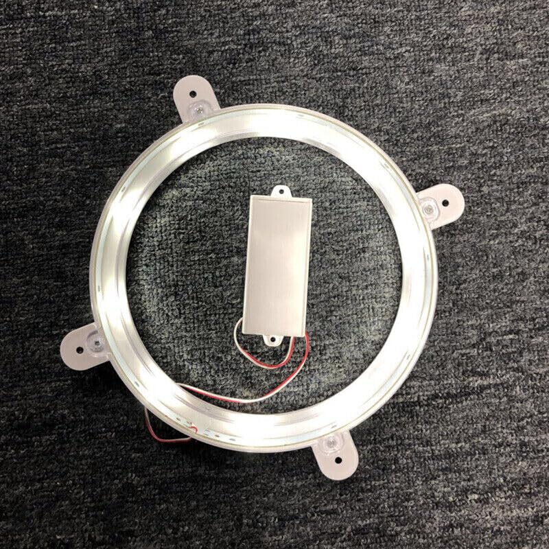 2pcs Cornhole LED Night Lights 6" Cool White Corn Hole Bean Bag Toss Board Lamp