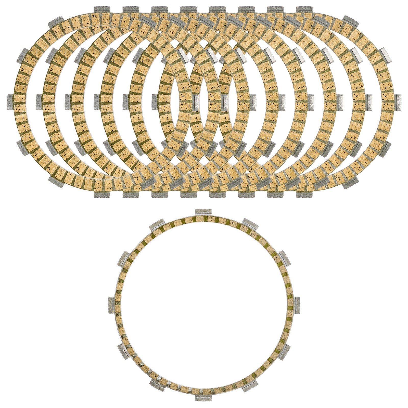 Clutch Friction Plates Kit For Harley Touring Electra Glide Classic Ultra 98-06