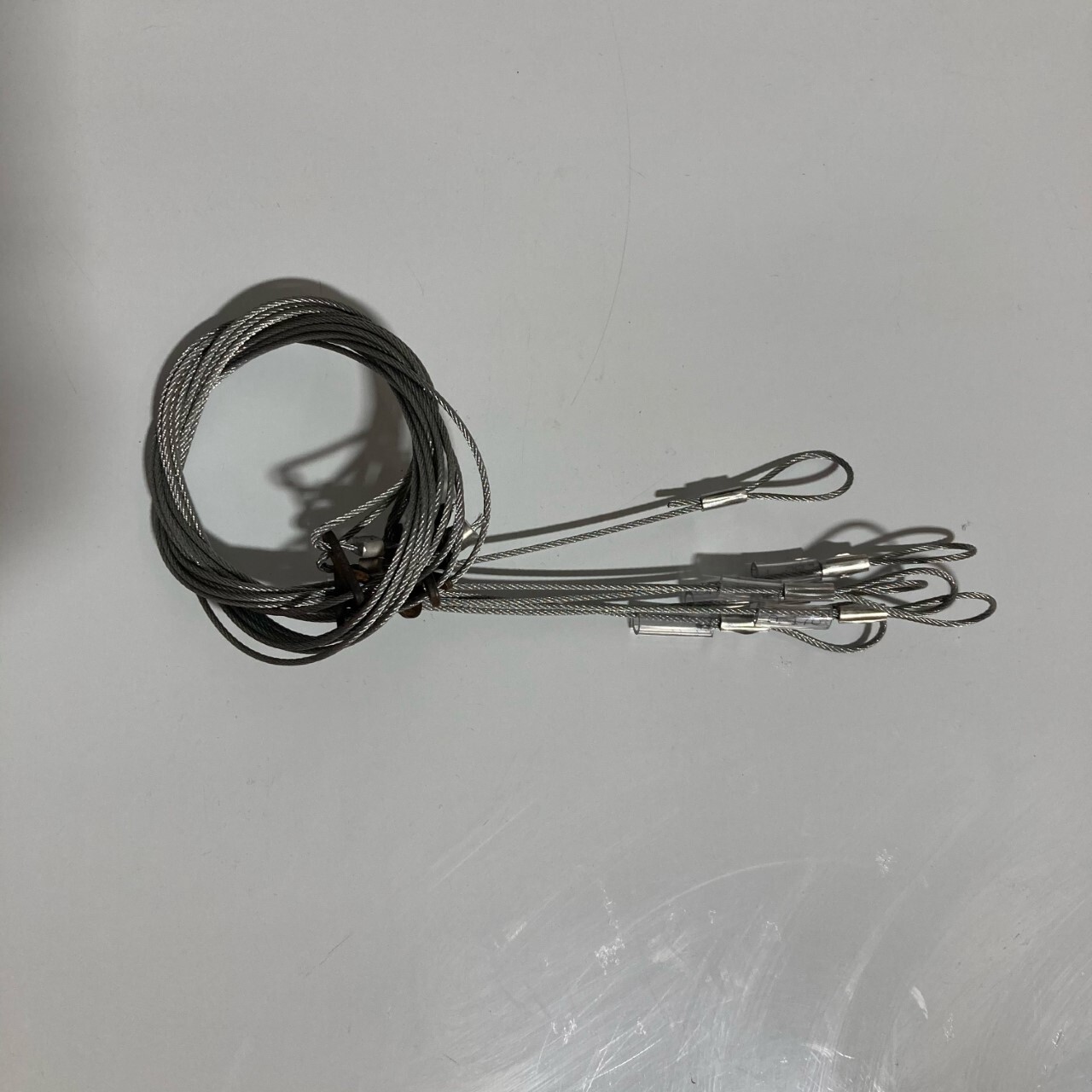 6 SURVIVAL SNARES RABBIT SNARES SMALL GAME 36" LONG 1/16 SURVIVAL RABBIT SNARES