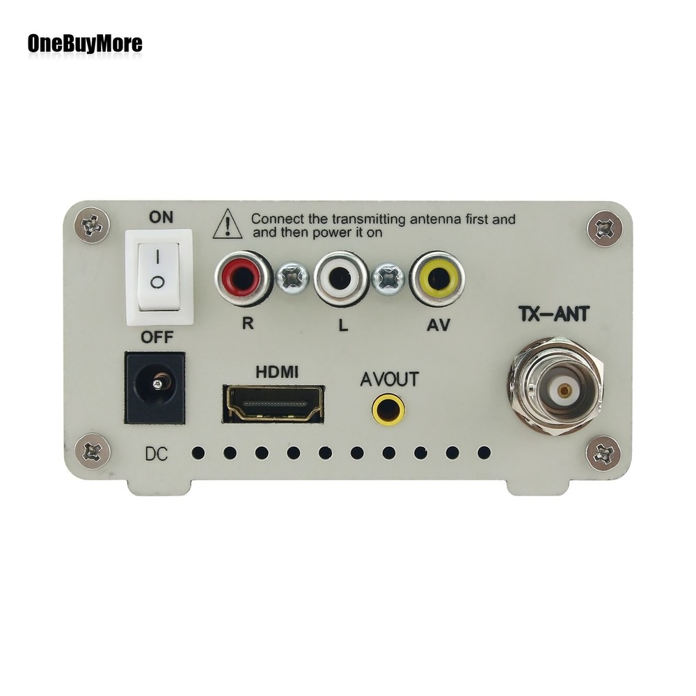 TV-TX200 VHF/UHF Analog TV Transmitter HD/AV Input Analog Signal Transmitter USA