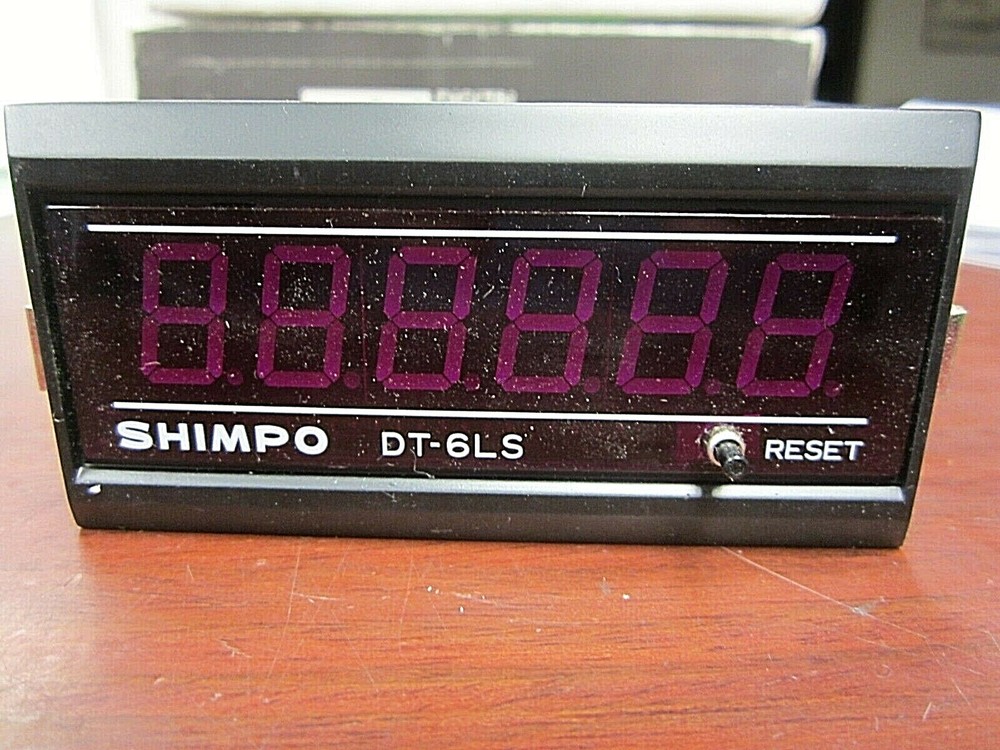 Shimpo DT-6LS-MP Digital Tachometer Module