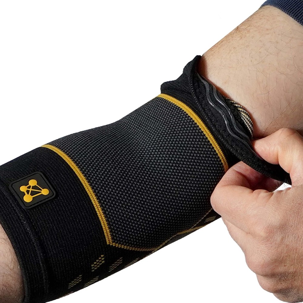 CopperJoint Elbow Compression Sleeve, Single (M) Copper Infused Design Elbows...
