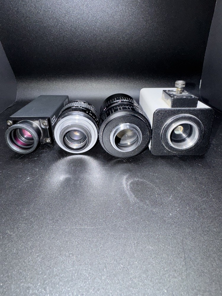SONY XC-77 CCD VIDEO CAMERA MODULE & JAVELIN CCTV CAMERA LOT UNTESTED