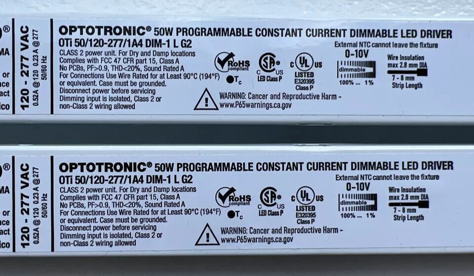 eldoLED Optotronic Programmable Linear Constant Current LED Driver 2743X3 ⭐FOR 2