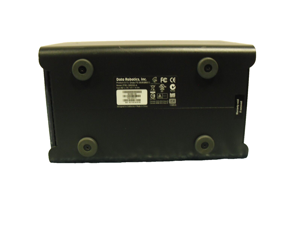 Data Robotics Drobo FS External Drive DRDS2-A NO ADAPTER, ( UNTESTED ).