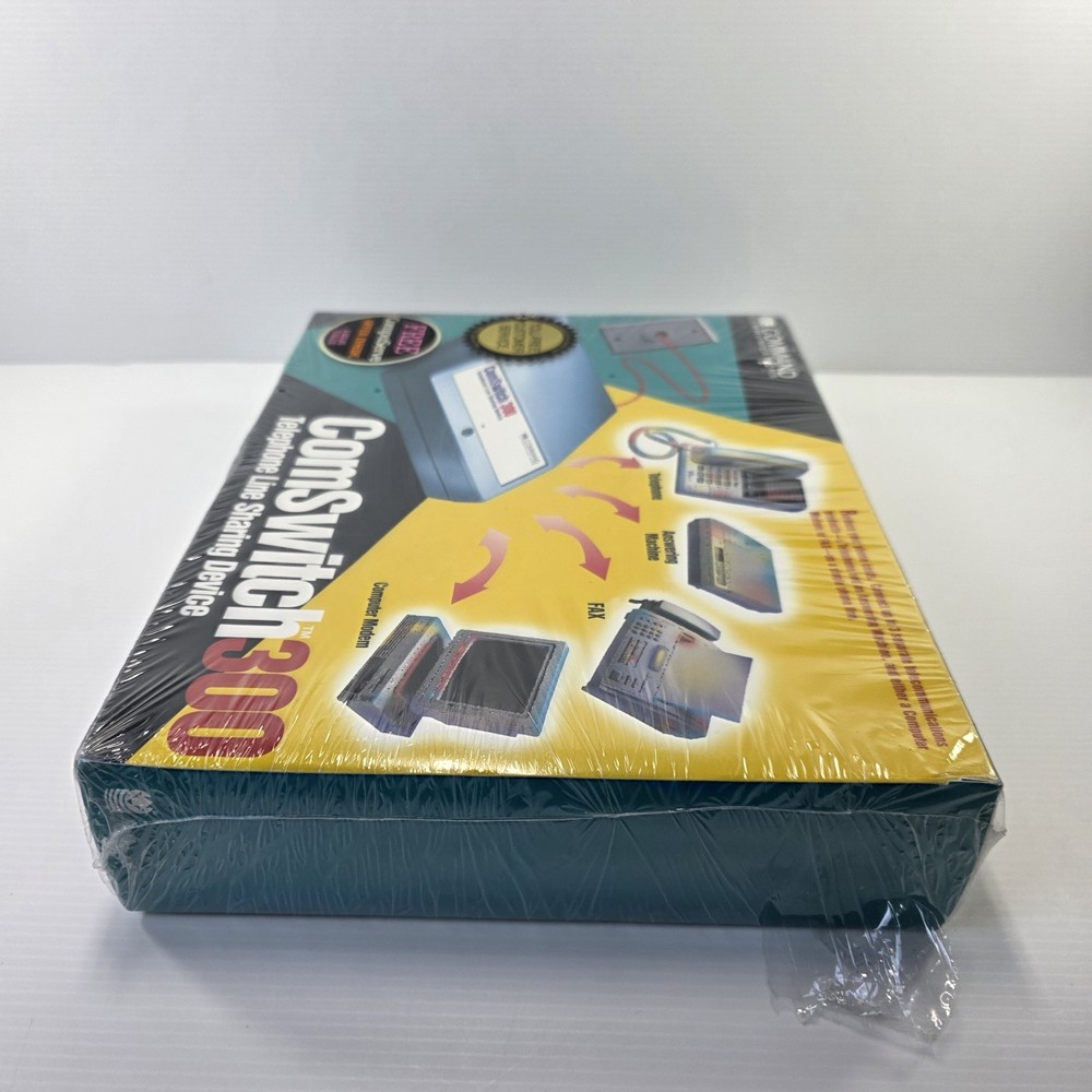 ComSwitch 300 Telephone Line Sharing Device Command Communications New Sealed