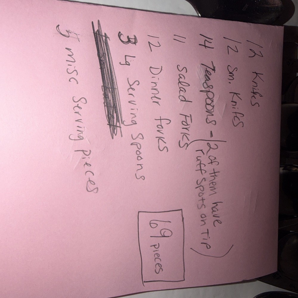 Vtg 69pc Tuscan Ware 1958 easterling floret pattern-See Pics