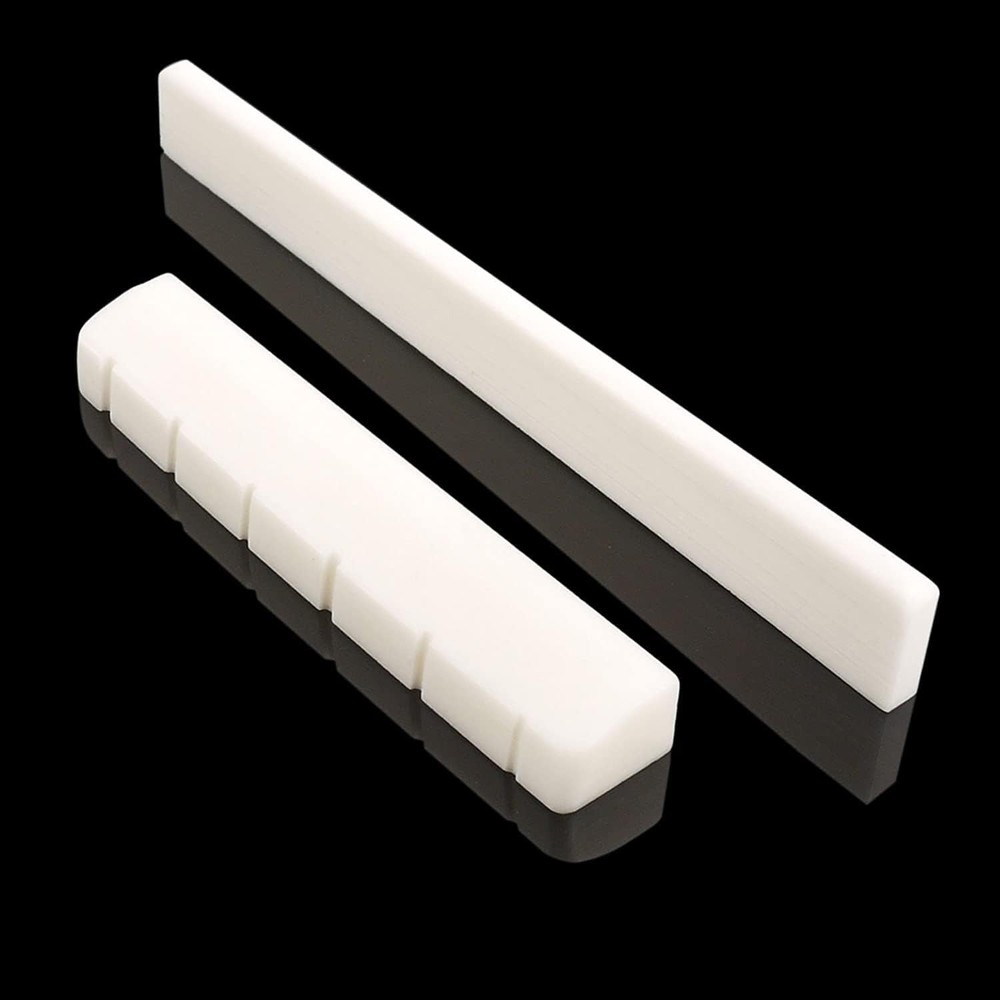 Real Bone Nut and Saddle for Classical Guitars - Elevate Your Musical Experience