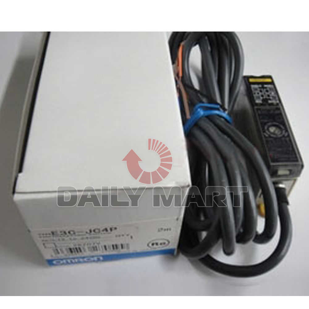 OMRON-E3C-JC4P PHOTOELECTRIC SENSOR SWITCH AMPLIFIER NEW