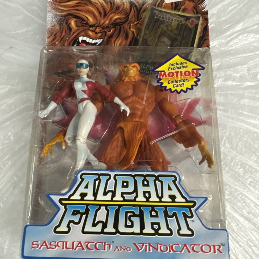 Marvel Collector Editions - Alpha Flight - Marvel Comics Sasquatch & Vindicator