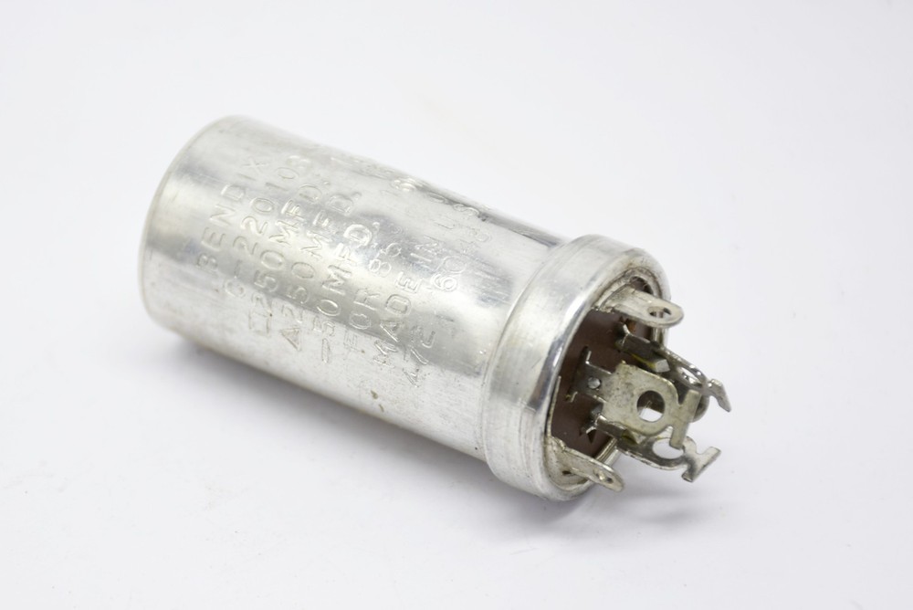 10 Tube Equipment Multi Section/Value Can Capacitors Mallory Sprague Bendix NOS