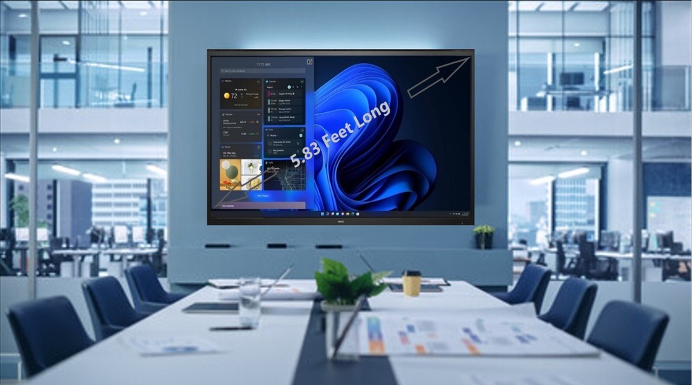 Dell 70" Interactive Smart Board For Classroom / Office Professionals