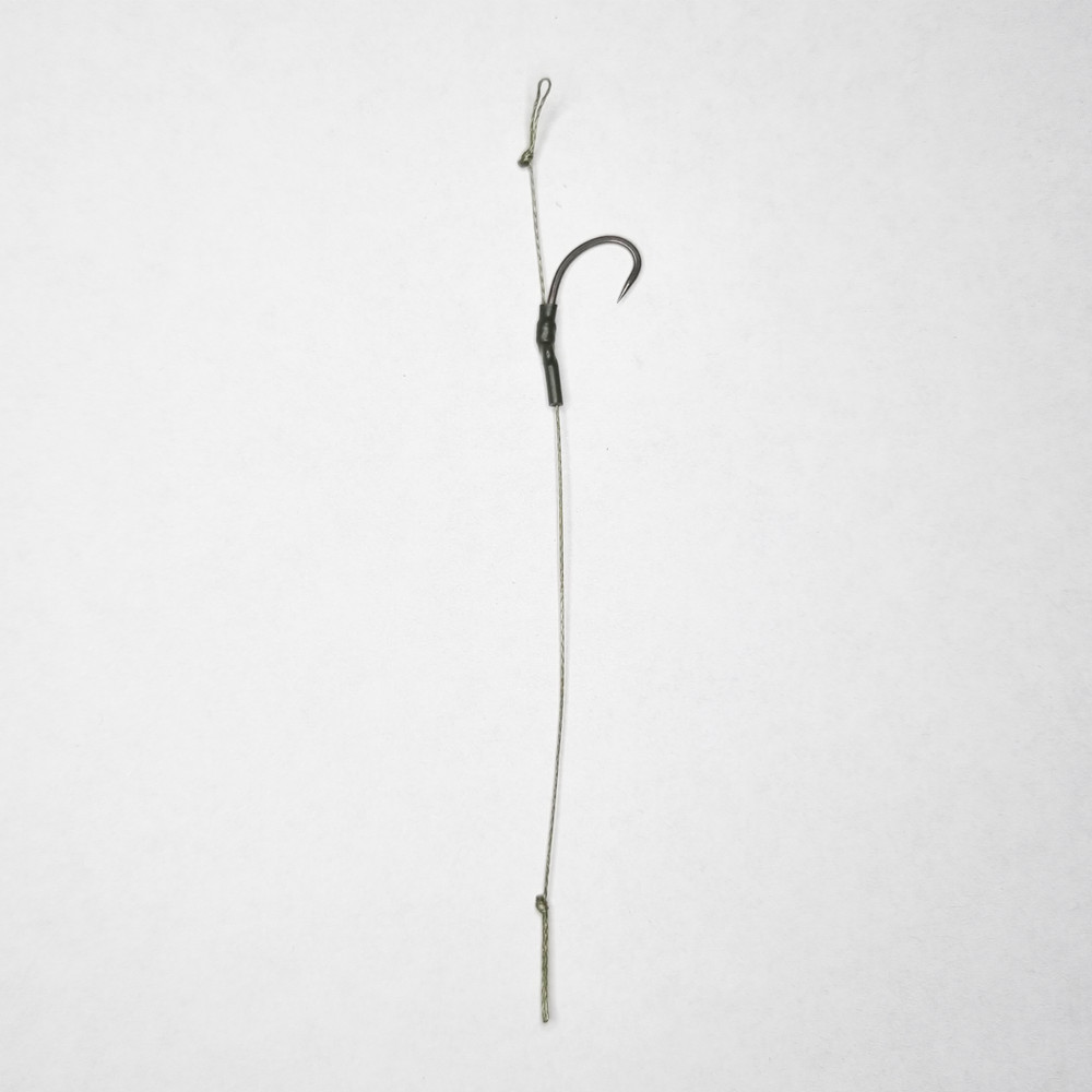 Solid PVA Bag Carp Rigs - 10 Pack! 7 Variants! (Sizes: 4, 6 or 8)