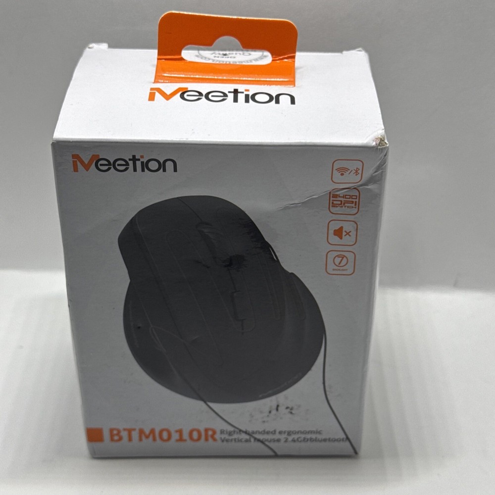 MEETION Ergonomic Vertical Mouse, Wireless Vertical Mouse. Bluetooth