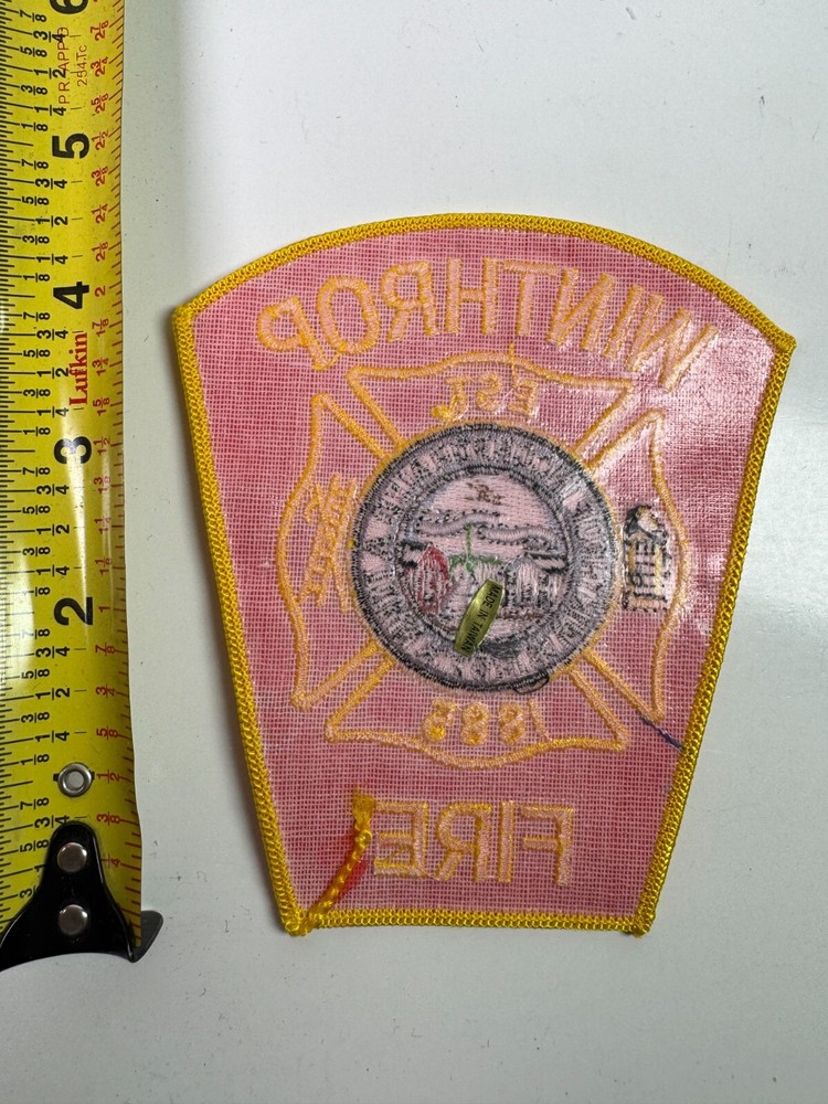 Winthrop Fire Massachusetts MA Patch G4