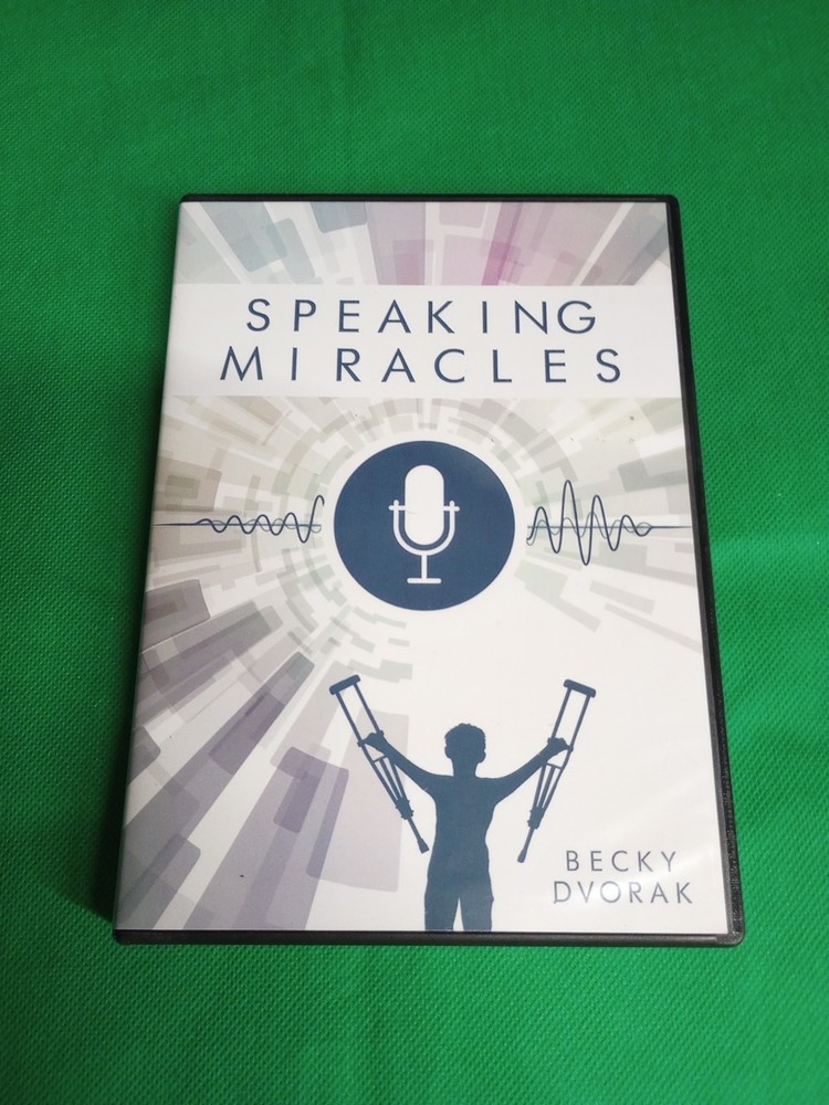 SPEAKING MIRACLES Becky Dvorak 3-Audio CD Set