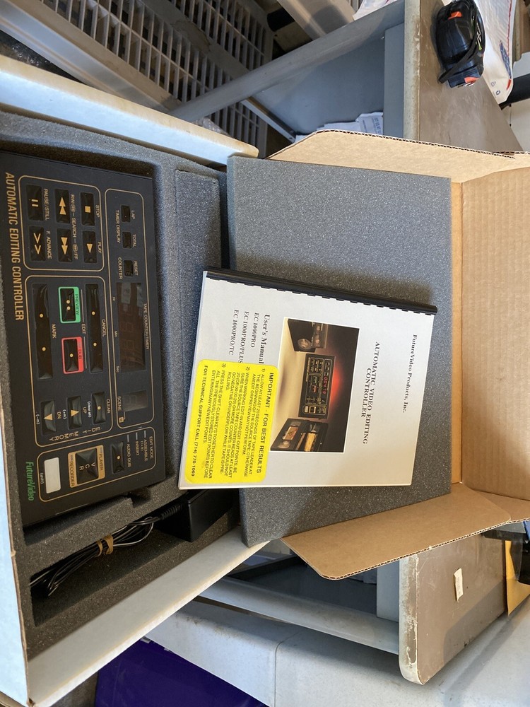Future Video FutureVideo Video Editing Controller EC 1000PR0 Panasonic (c43