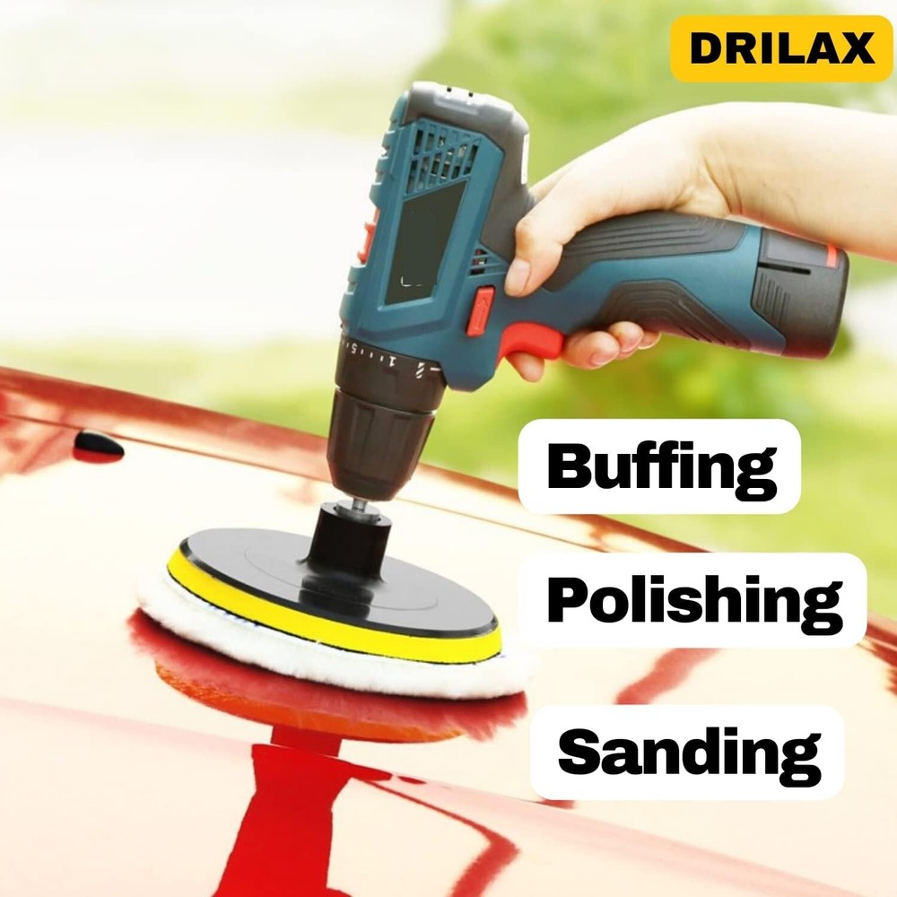 5 inch Hook and Loop Backing Pad Buffing Sanding Pad for Angle Grinder 5/8-11 UN