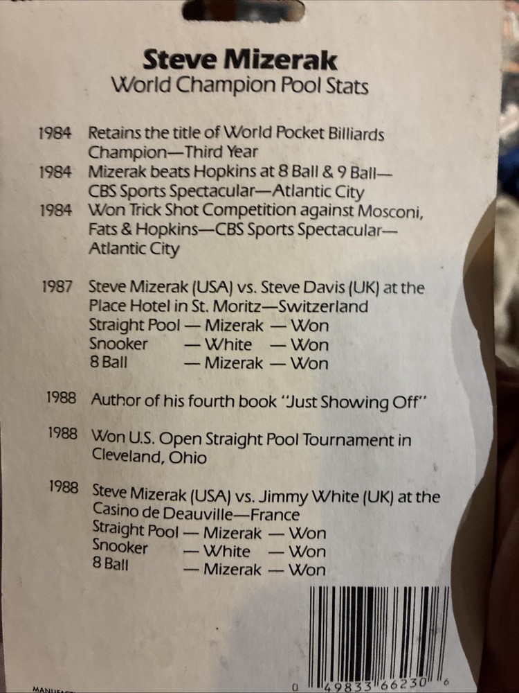 Steve Mizerak Slip-on Cue Tips